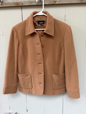 Vintage Lindor Camel Wool/Cashmere Blend Jacket